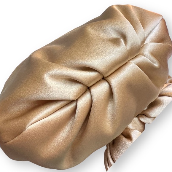 Inge Christopher Satin Beaded Clutch Mini Purse Bow - Picture 7 of 11